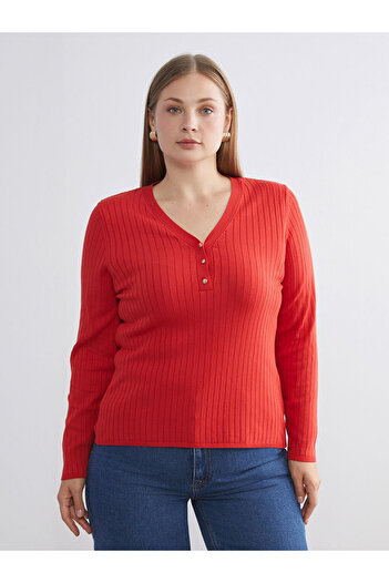 LC Waikiki Sparkling Selections from Shining Store |   V-Neck Women's Knitwear Cardigan