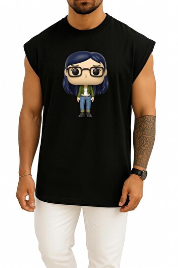 Bahriyeli Collection Oversized Diane Nguyen Funko Pop! Vinyl Figure Mr. Peanutbutter Tank Top with Chest Design