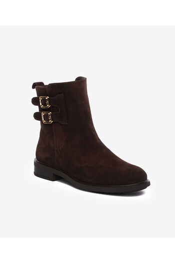 Greyder Women's Brown Genuine Leather Boots 5K2Wb59300