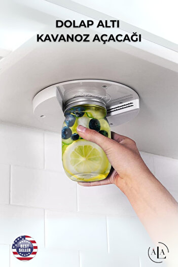 alastore Under Cabinet Can Opener Jar Bottle Opener Jar Lid Opener Tool