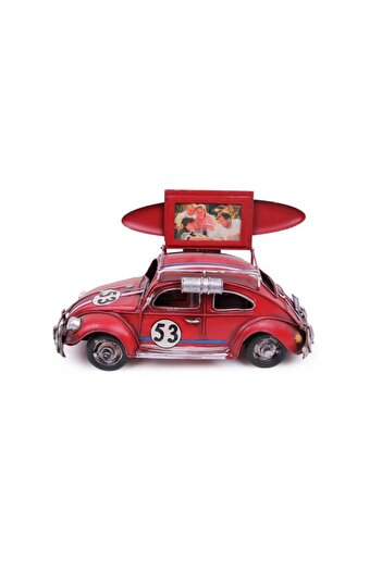 peanelife Decorative Metal Car Framed Vintage Vosvos Gift