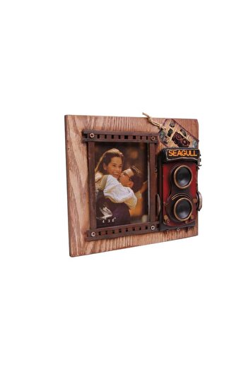 peanelife Decorative Metal Frame Camera Decorated Gift