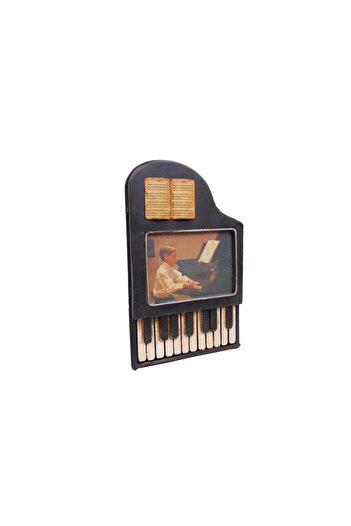 peanelife Decorative Metal Frame Piano Themed