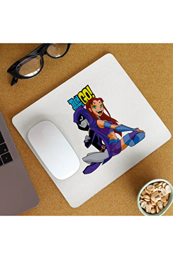 OEM Mousepad Raven Starfire Teen Titans