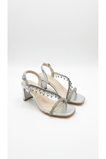 Generic Rhinestone Strap Women’s Evening Sandals