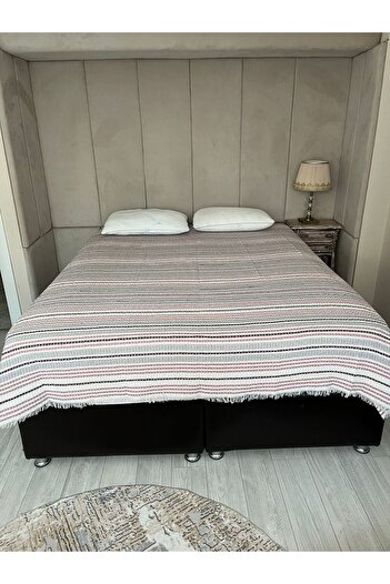 maison aura Pique Cotton Striped