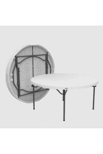 Tasamem Dafia 180cm Round Fiber Laying Table