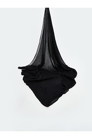LC Waikiki Black Basic Women's Shawl