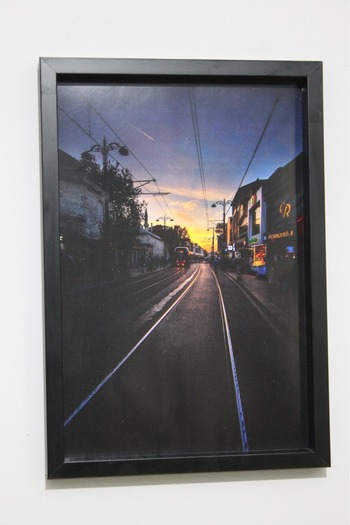 LİFE GLOBAL Picture Frame Black 20X30 with Picture and Plexi Protection Single Piece Kls