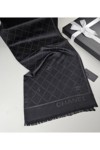 Webinay Home Chnl Tema Simli Kaşmir İpek Şal Scarfs Cashmere Shawl Hijab Yeni Sezon