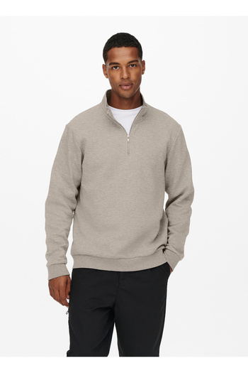 Only & Sons Чоловіча кофта з високим коміром ONSCERES HALF ZIP SWEAT NOOS