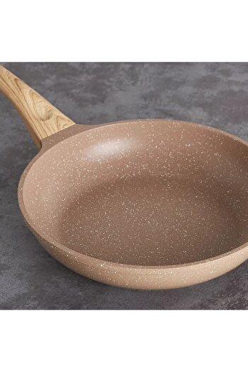 Generic Marshmellow Aluminium Induction Base Fry Pan - 28 cm