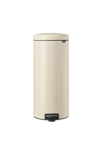 Brabantia NewIcon Pedal Bin 1005539, 30 l, Soft Close, Anti-Slip Base, Beige