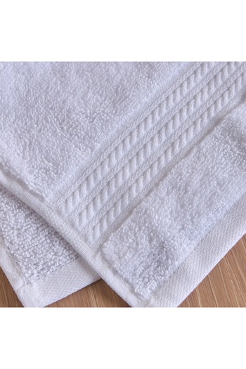 Generic Zoey 6-Piece 500 GSM Advance Cotton Fingertip Towel Set - 33x33 cm
