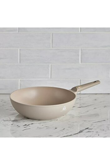 Generic Sarina Forged Aluminum Non-Stick Wok - 3.2 L