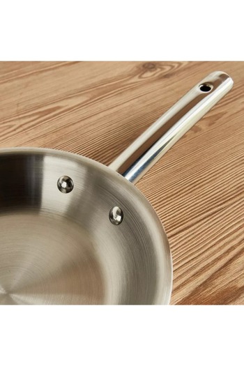 Generic Argent Tripro Tri-Ply Stainless Steel Induction Base Fry Pan - 20 cm