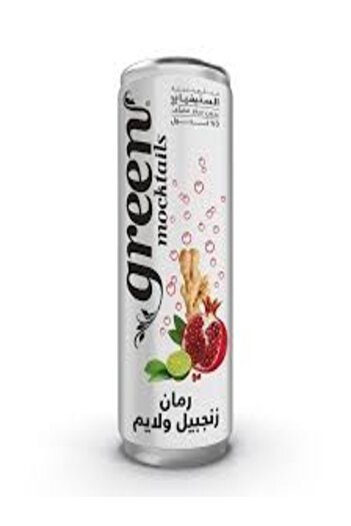 Green Cola رمان وزنجبيل وليمون 330 مل × 24