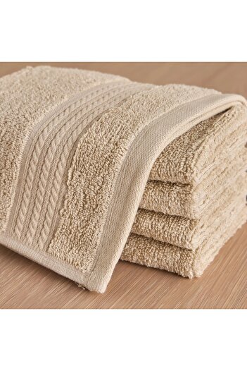 Generic Zoey 6-Piece 500 GSM Advance Cotton Fingertip Towel Set - 33x33 cm