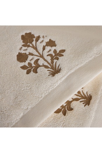 Generic Kyoto 2-Piece 550 GSM Turkish Cotton Hand Towel Set - 50x90 cm