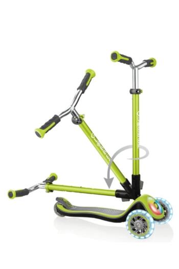 Globber Elite Prime Full Işıklı Scooter -YEŞİL