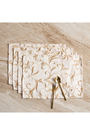 Generic Amirah Flora 4-Piece Placemat Set