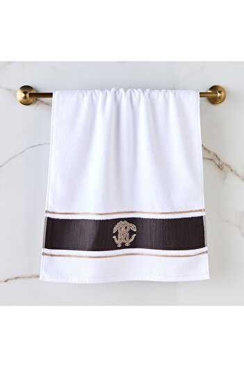 Generic Roberto Cavalli Home 550 GSM Cotton Hand Towel - 50x90 cm