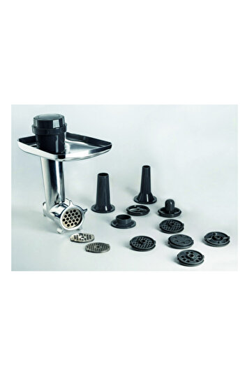 ARIETE Set accesorii mixer planetar 4079/00, 11 piese, Compatibil cu MODERNA 1589, Gri/negru