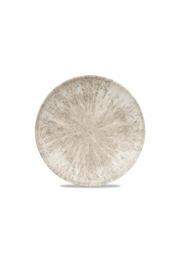 CHURCHILL Stone Agate Grey Evolve Coupe Plate – 22cm Round, Ceramic