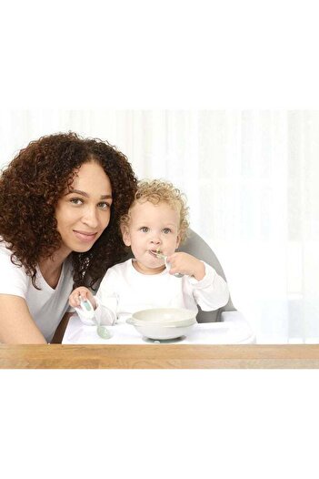Kidsme Toddler Spoon And Fork Set For Baby Girl From 9 Months And Above Plum