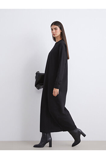 LC Waikiki Φούτερ με λαιμόκοψη Cey New Season Plus Size