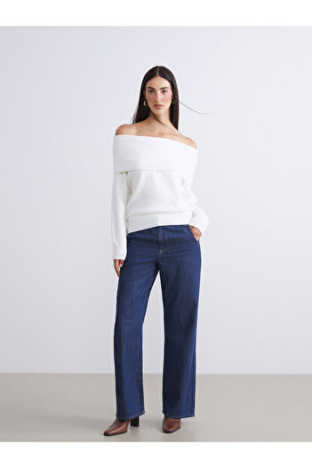 LC Waikiki Indigo Straight Fit Women's Jean Pants