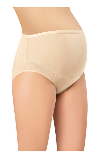 Astra Plus Women's Skin-Friendly Comfortable Maternity Panties Underwear - Skin - Astpskoataw50S11-Ten