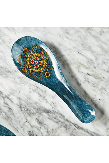 Generic Adro Glass Spoon Rest with Flat Base