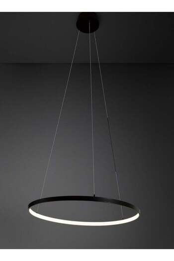 HAMER Modern Black Chandelier 15W Size 40cm