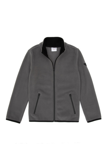 U.S. Polo Assn. Boy's Gray Knitted Cardigan 50313853-Vr024