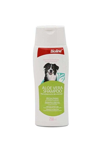Bioline Aloe Vera Shampoo Retains Moisture In The Skin Dog Multicolour 250ml