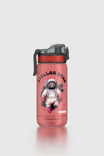 Renga Rybo-X Patterned 530 ml Children's Water Bottle 912164 Red