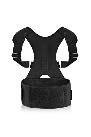 HALAMODO Correct Posture Support Belt with Magnetic Therapy for Shoulder Spine Back Brace