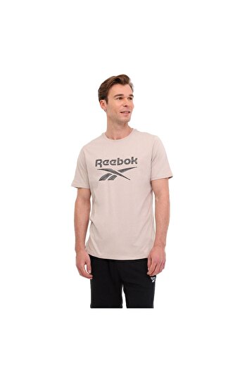 Reebok Sports T-Shirt Beige Colored Men's T-Shirt Beige