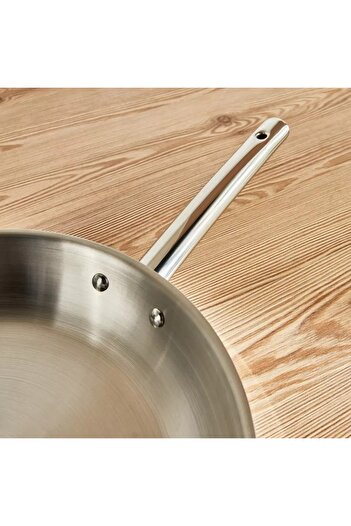 Generic Argent Tripro Tri-Ply Stainless Steel Induction Base Fry Pan - 32 cm