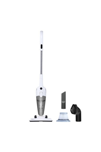 Deerma Aspirator vertical 2 în 1, 16000Pa, 600W, 3 perii incluse, 1,2L, DX118C, alb