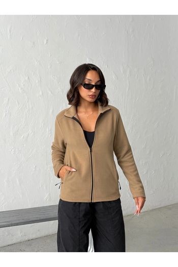 KAPHONE Women's Full Zip 2-Pocket Fleece Jacket