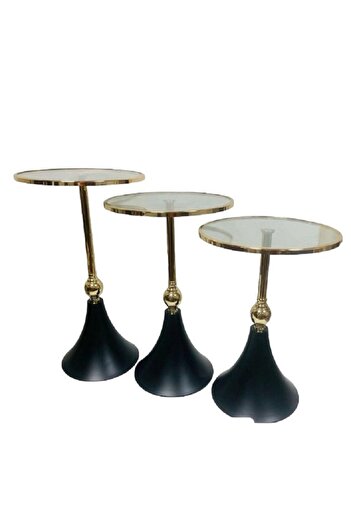 ORIAN Modern Service Table Set for Home and Living Room