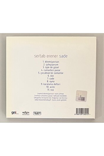 Dmc Sertab Erener Sade Cd (Original Period Edition Cd)