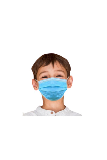 TINY WHEEL Children's masks - blue