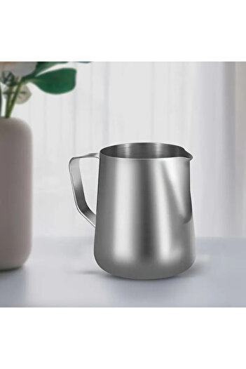 package home 1pc Milk Frothing Pitcher with Stainless Steel Scale + Coffee Art Pen - 150/350/600ml