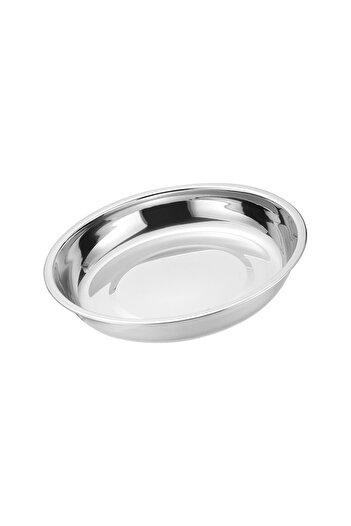 Bisbell Stainless Steel Deep Plate 22CM ,Round Dinner Plate, Soup Plate,Serving Dish,BB3015