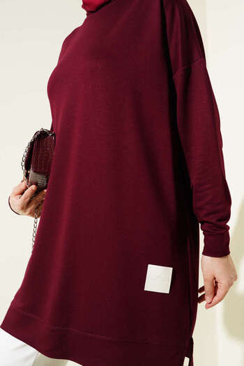 ELFİDA Coat of Arms Modal Fabric Tunic