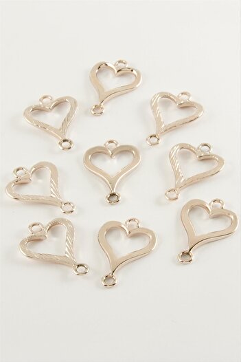 ZERO LAND Msa-Shop Heart Bracelet Apparatus 1 Piece-Rose