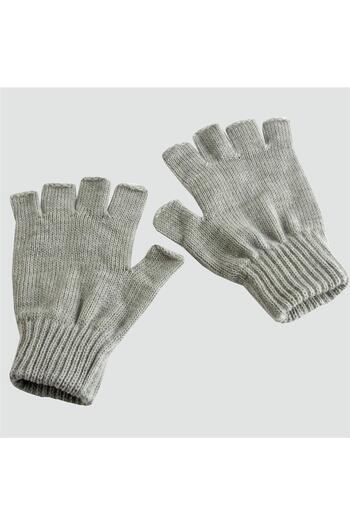 ZERO LAND Zengezur Cut-End Gloves-Light Gray